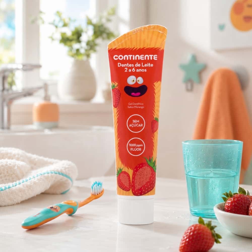 Pasta de dientes infantil sabor fresa Continente (100 ml / 3.38 floz) - Miniatura 3