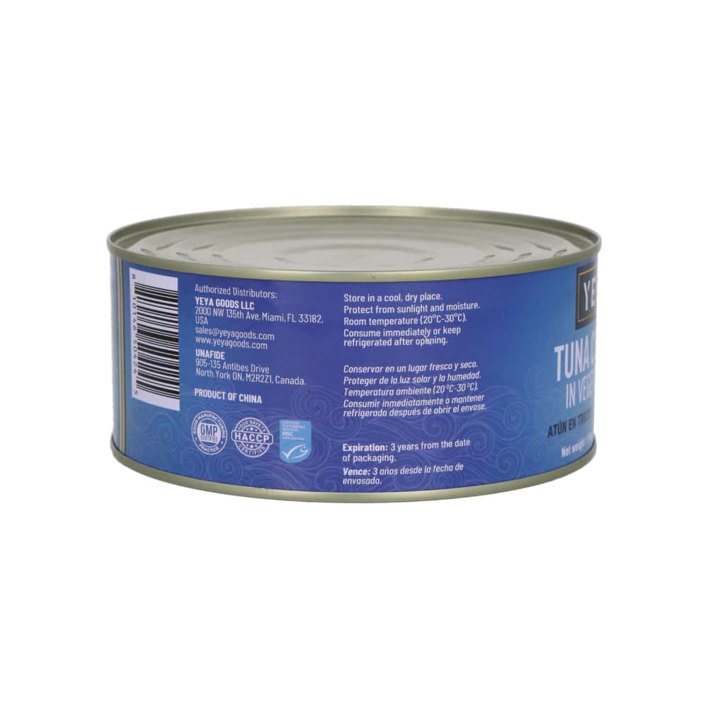 Atún en trozos en aceite vegetal YEYA (1 kg / 2.2 lb) - Miniatura 2