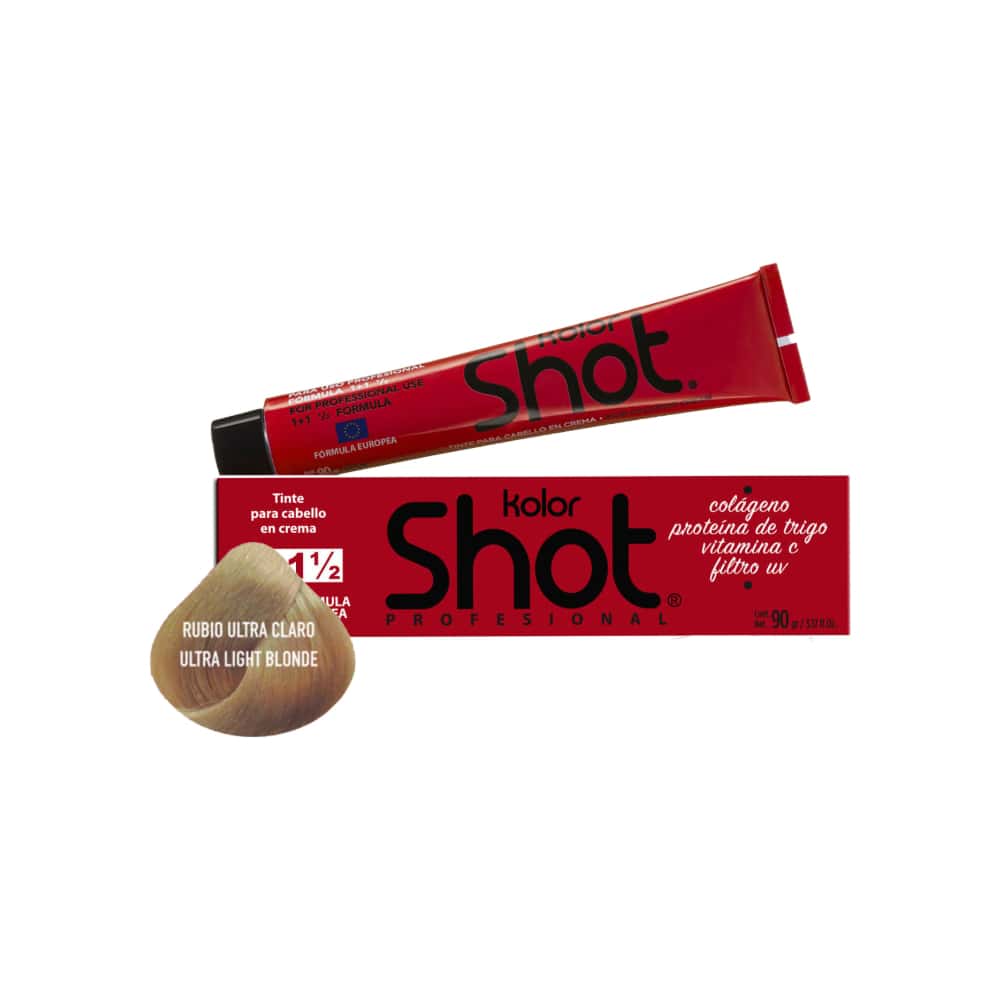 Tinte para el cabello en crema No.10 rubio ultra claro Kolor Shot (90 g / 3.17 fl oz) - Miniatura 6