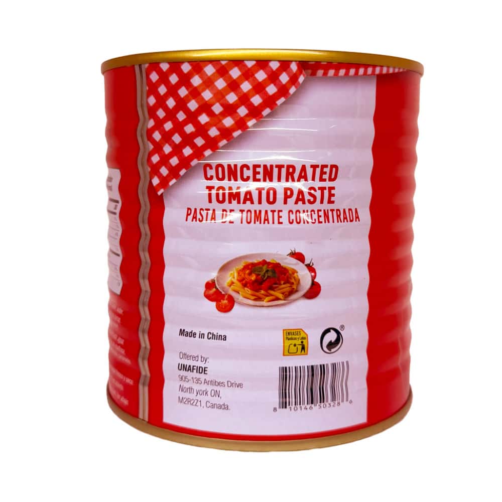 Pasta de tomate concentrada YEYA (800 g / 1.76 lb) - Miniatura 2
