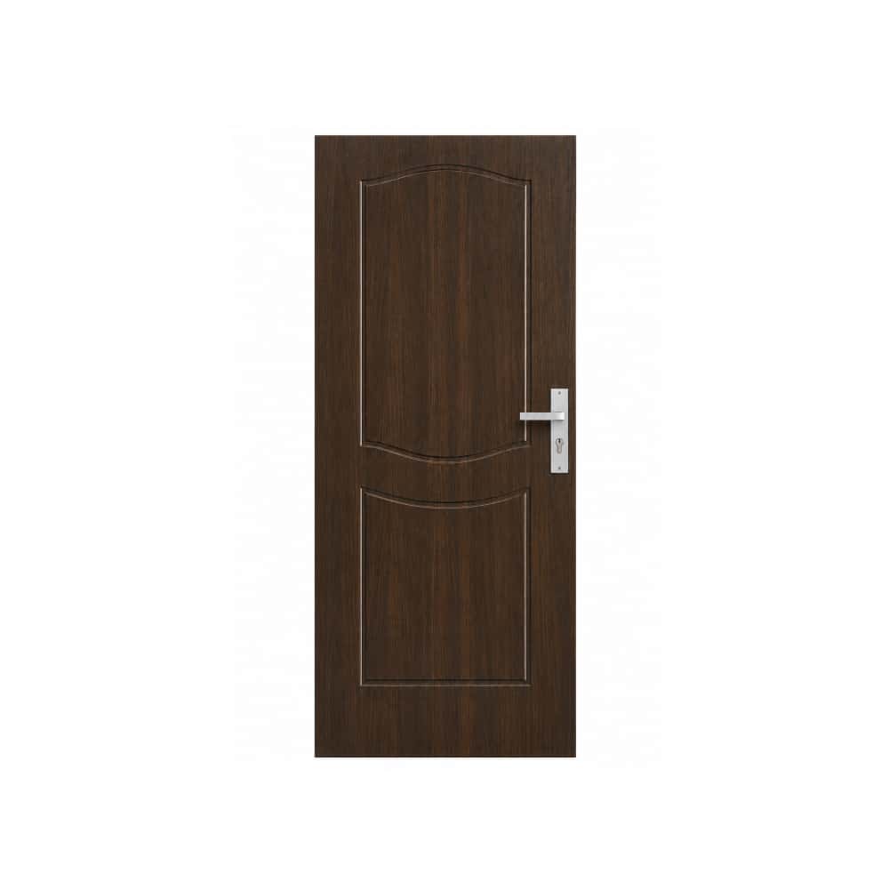 Puerta de entrada principal marrón 210 cm x 80 cm Ruden - Miniatura 1