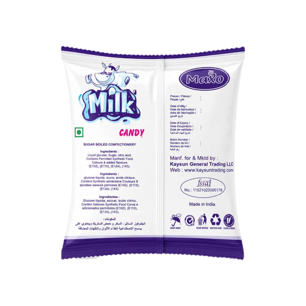 Caramelos de leche Maxo (100 g / 3.53 oz) - Miniatura 2