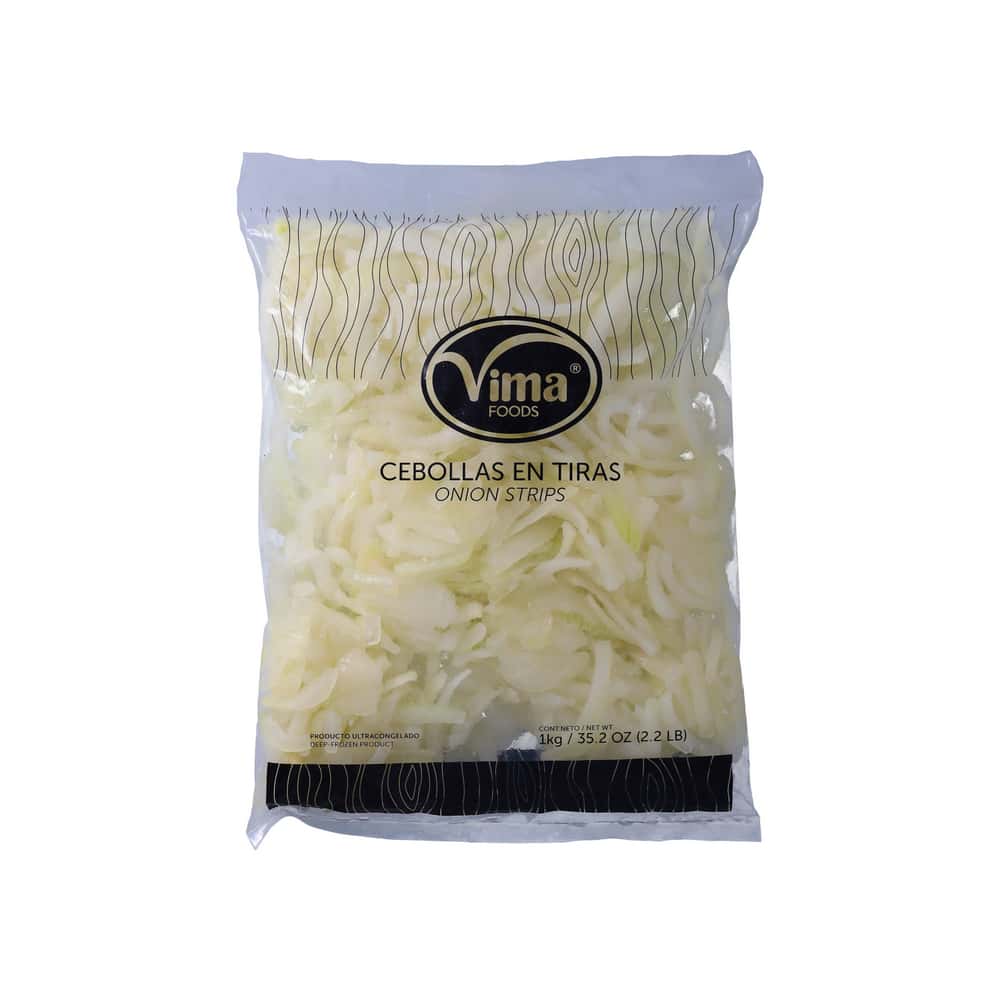 Cebolla en tiras Vima Foods (1 kg / 2.2 lb) - Miniatura 1