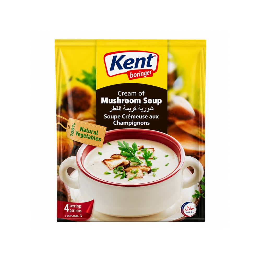 Sopa cremosa de champiñón Kent boringer (68 g / 2.4 oz) - Miniatura 1