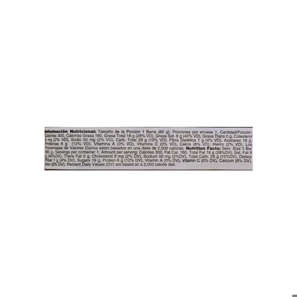 Combo de galleta cubierta sabor a chocolate con caramelo y maní (12 x 60 g) - Miniatura 4