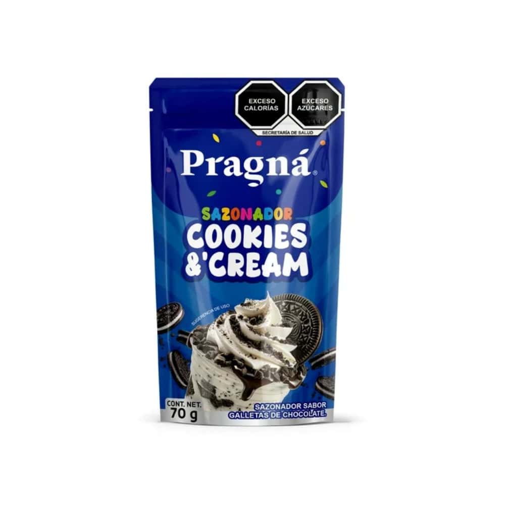 Sazonador sabor galletas de chocolate Pragná (70 g / 2.47 oz) - Miniatura 1