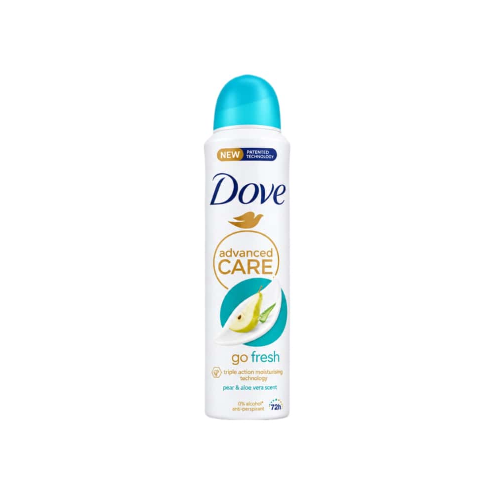 Desodorante en spray con esencia de pera y aloe vera go fresh Dove (150 ml) - Miniatura 1