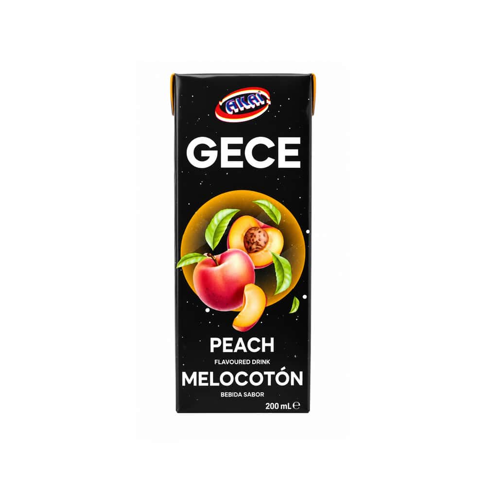 Bebida sabor melocotón Gece (200 ml) - Miniatura 1