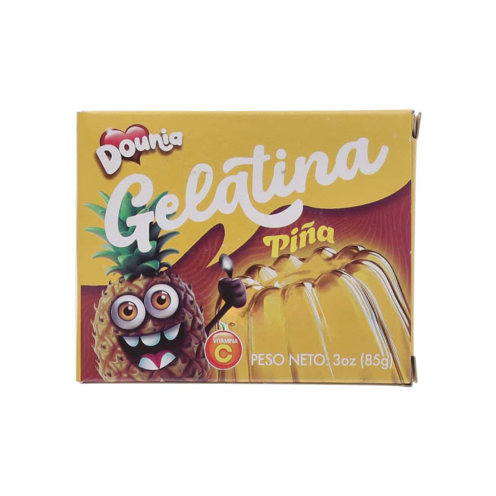 Gelatina con sabor piña Dounia (85 g / 3 oz) - Miniatura 2