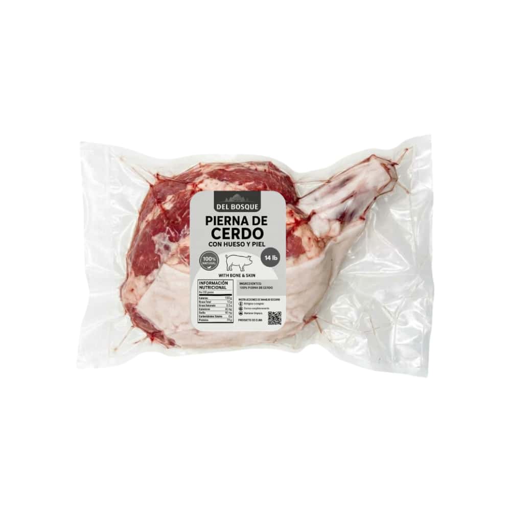 Pierna de cerdo con piel y hueso Del Bosque (6.35 kg / 14 lb) - Miniatura 3