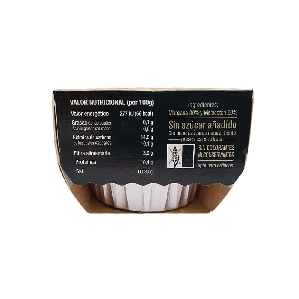 Postre - compota - de manzana y melocotón Anela Fruits (200 g / 7.05 oz) - Miniatura 2