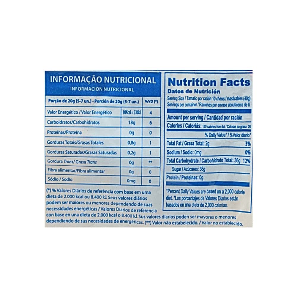 Caramelo masticable algodón dulce Pietrobon (300 g / 10.5 oz) - Miniatura 3