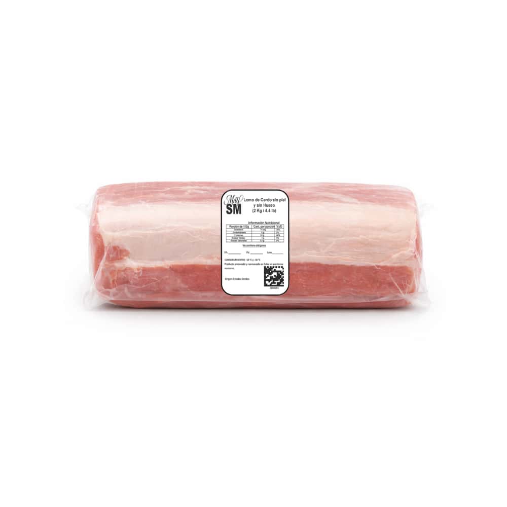 Lomo de cerdo sin hueso y sin piel May SM (2 kg / 4.4 lb) - Miniatura 2