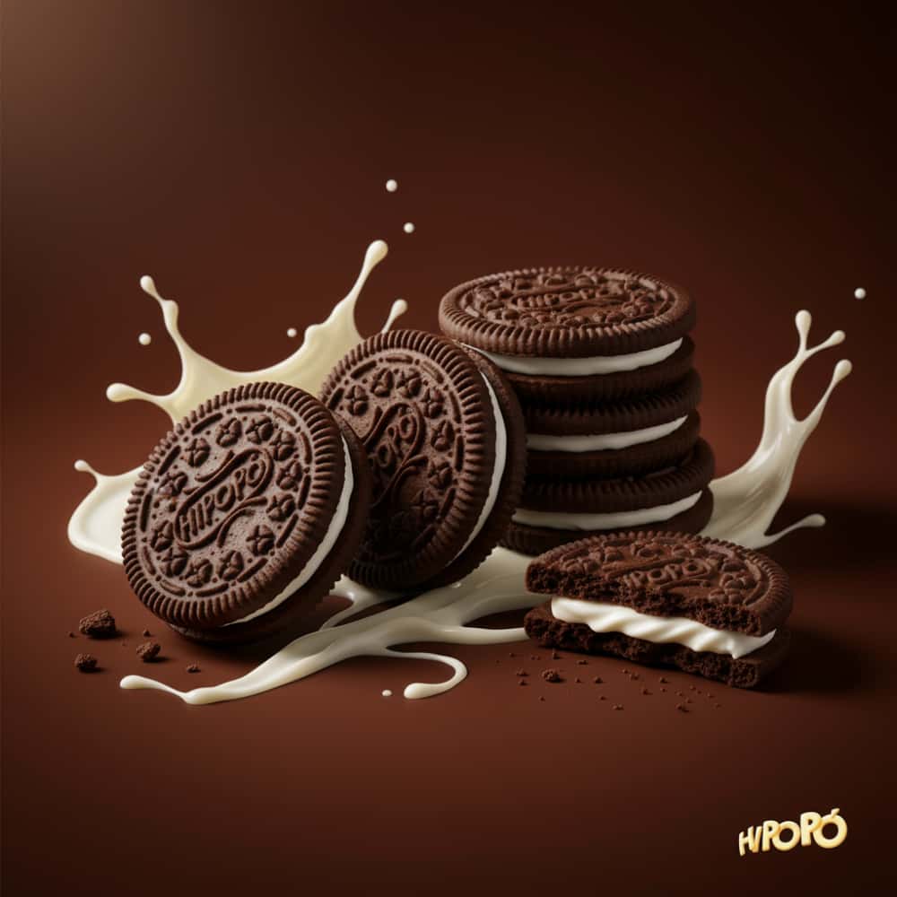 Galletas rellenas sabor vainilla Hipopó (4 x 80 g / 2.82 oz) - Miniatura 2