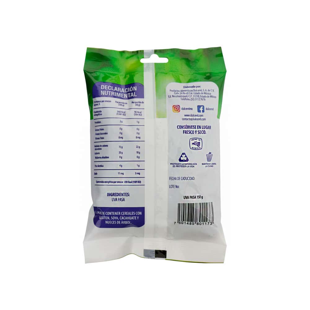 Uvas pasa productos selectos DUl Cerel (150 g / 5.2 oz) - Miniatura 7