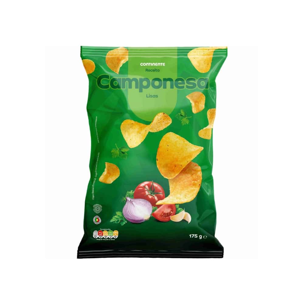 Patatas fritas estilo rústico Continente (175 g / 6.17 oz) - Miniatura 1