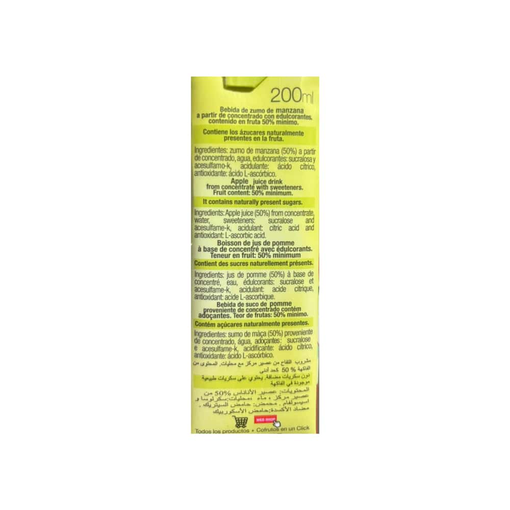 Jugo de manzana Cofrutos (6 x 200 ml) - Miniatura 4