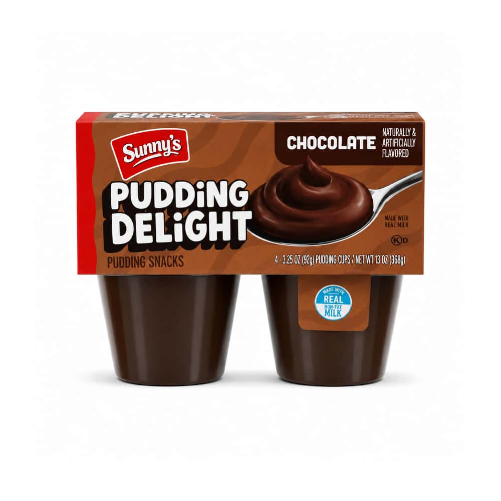 Natillas de chocolate y vainilla (16 x 92 g / 3.25 oz) - Miniatura 4