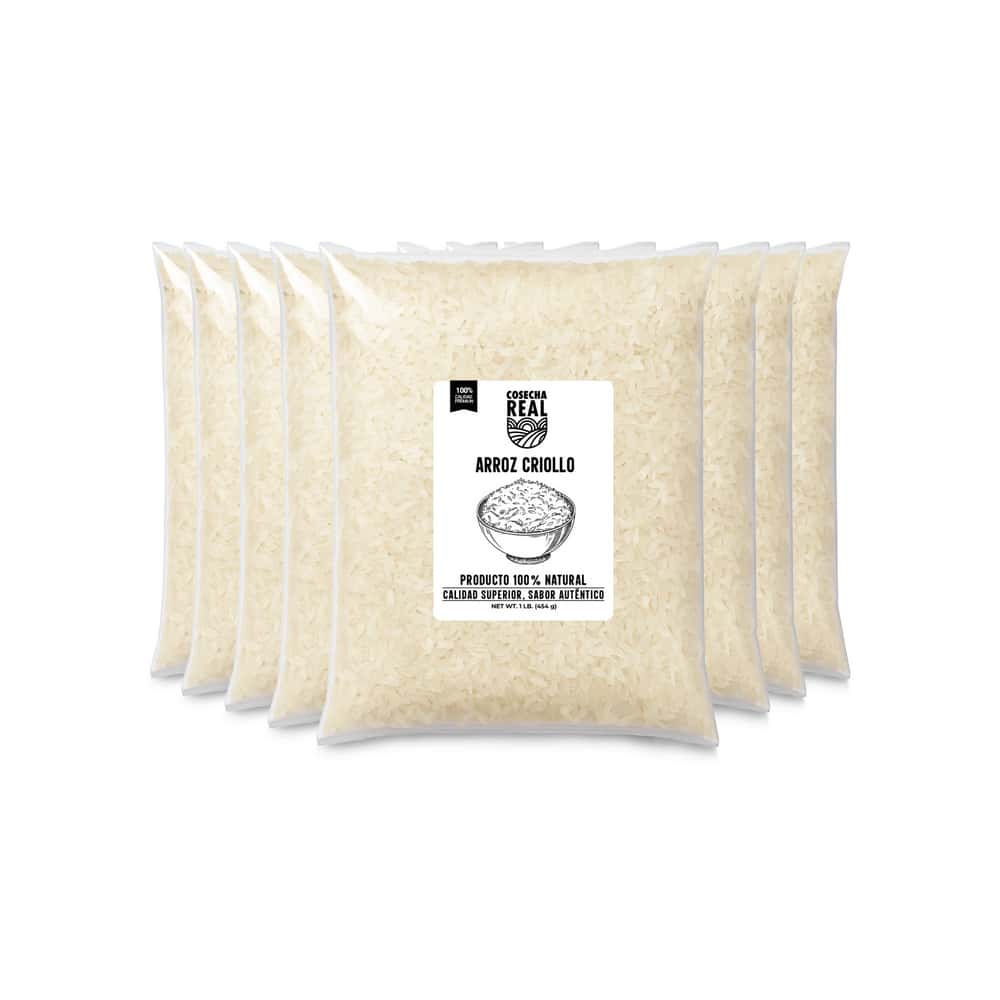 Arroz criollo Cosecha Real (8 x 454 g / 1 lb) - Miniatura 1
