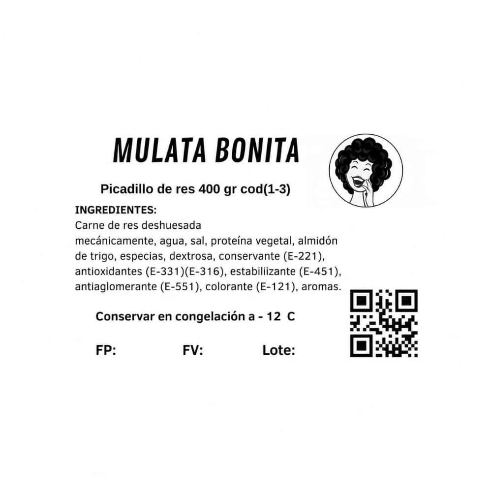 Picadillo de res Mulata Bonita (400 g / 14.11 oz) - Miniatura 2