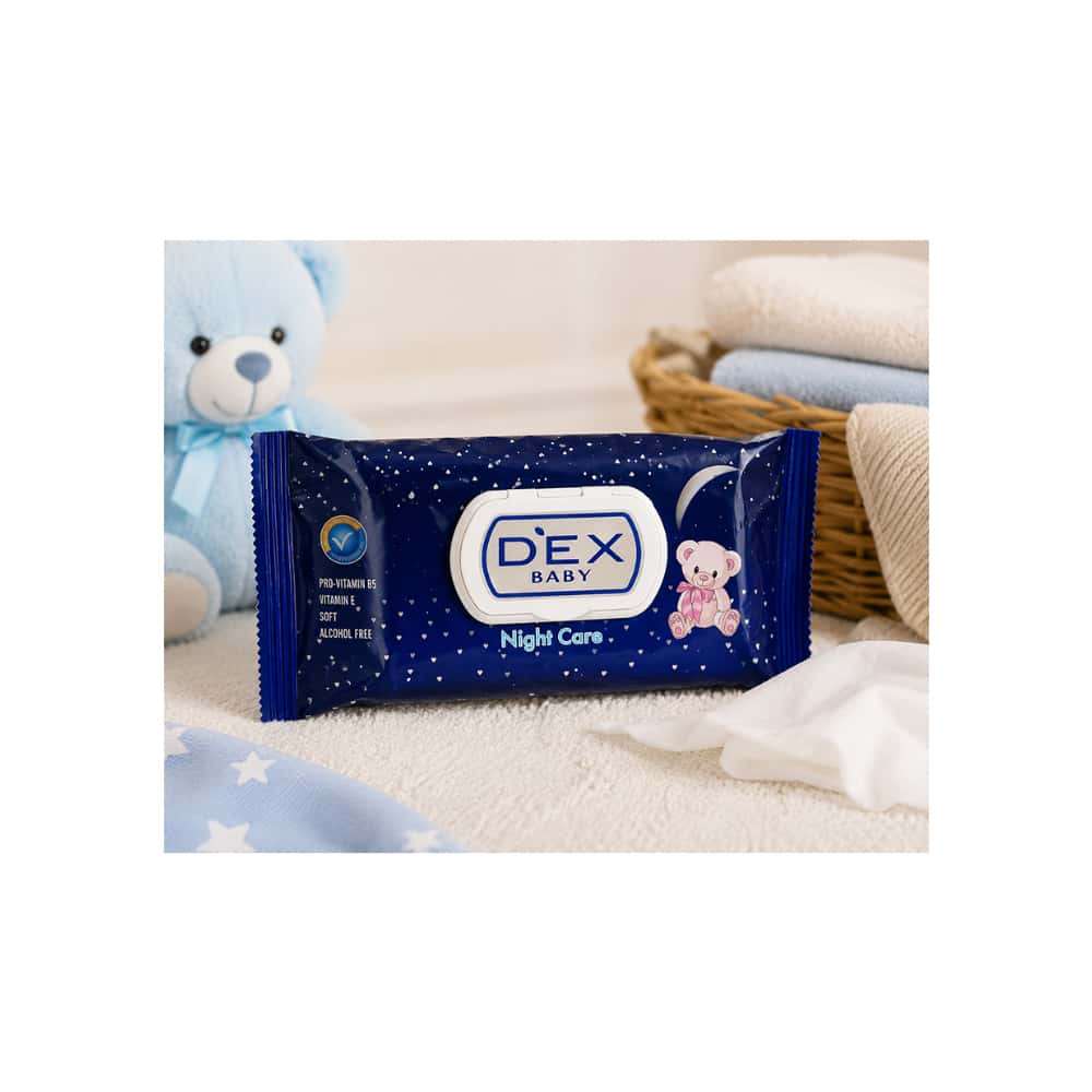 Toallitas húmedas para bebé Night Care Baby Dex (72 U) - Miniatura 5