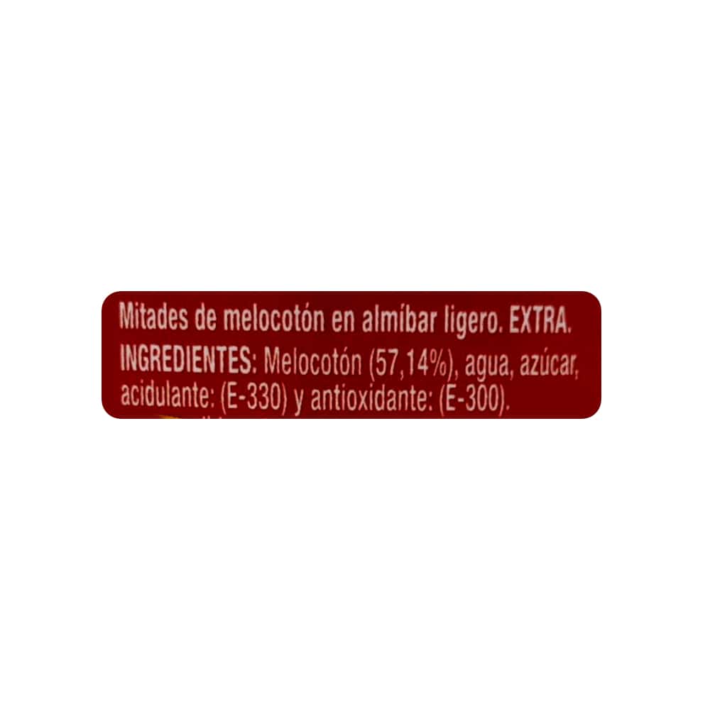 Mitades de melocotón en almíbar ligero extra Gourmet (420 g / 14.81 oz) - Miniatura 4