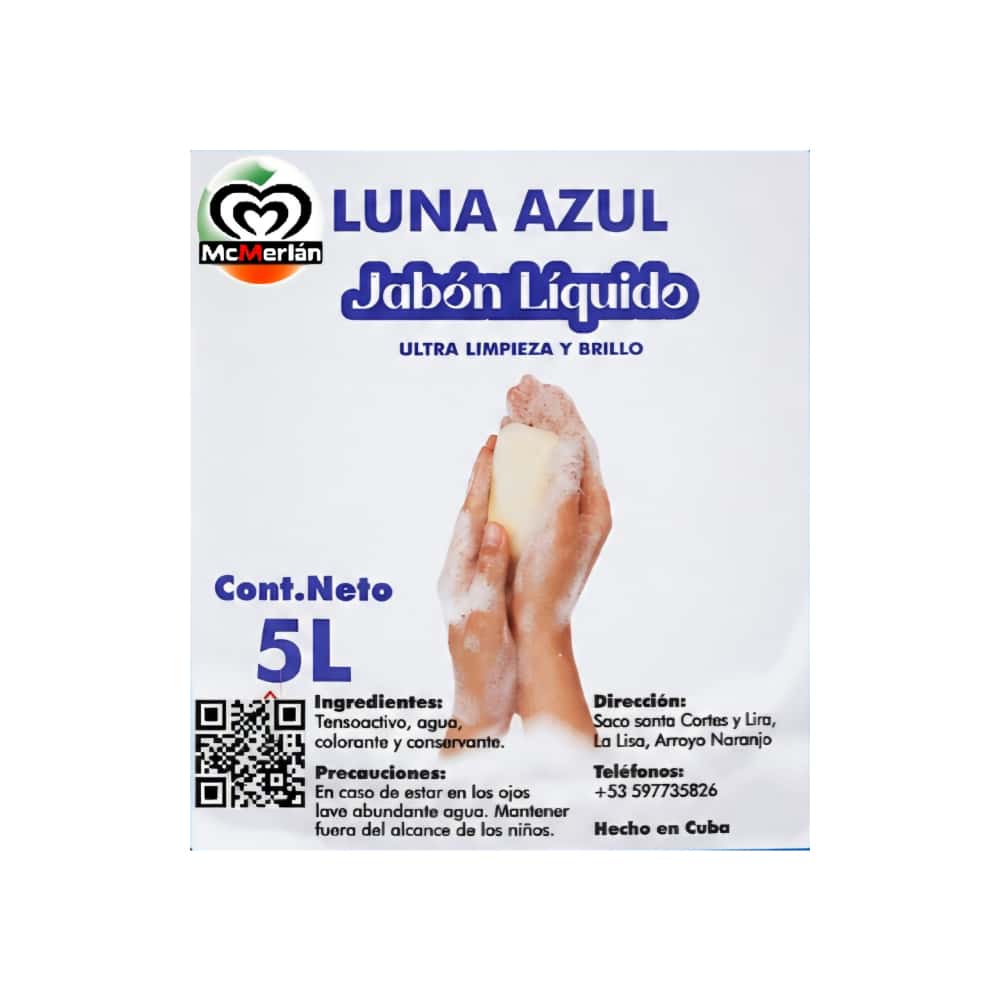 Jabón líquido Luna Azul McMerlán (5 L) - Miniatura 2