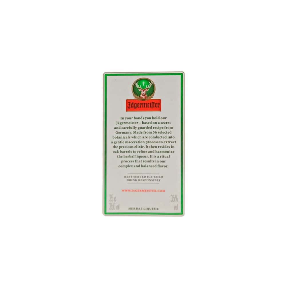 Licor de Hierbas Jägermeister (350 ml) - Miniatura 3