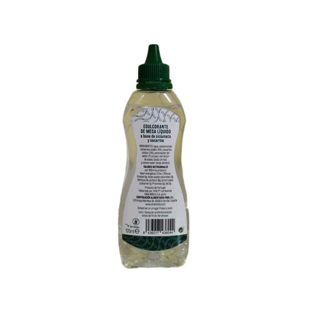 Edulcorante líquido Vima Foods (125 ml) - Miniatura 2