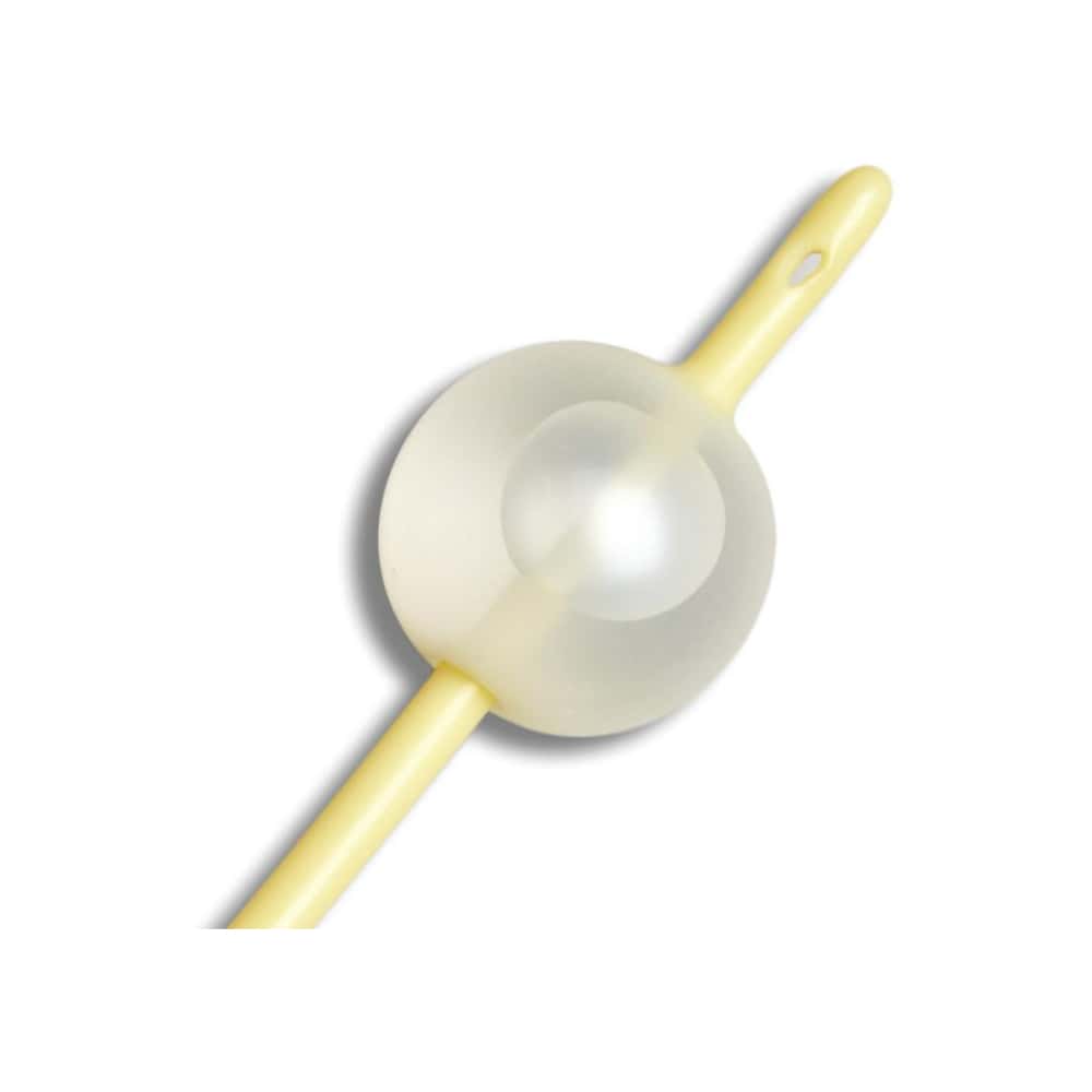 Catéter de Foley 2 vías de látex con recubrimiento elastomérico de silicona 18 Fr 10 ml Medline - Miniatura 3