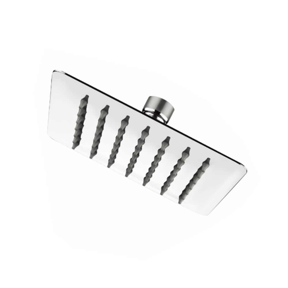 Regadera redonda para ducha de 6". Tipo lluvia acabado cromado Griven - Miniatura 4