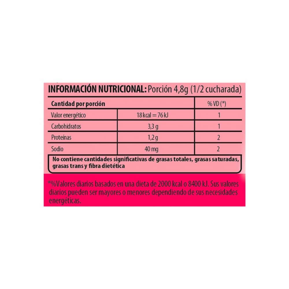 Gelatina sabor fresa YEYA (3 x 20 g) - Miniatura 2