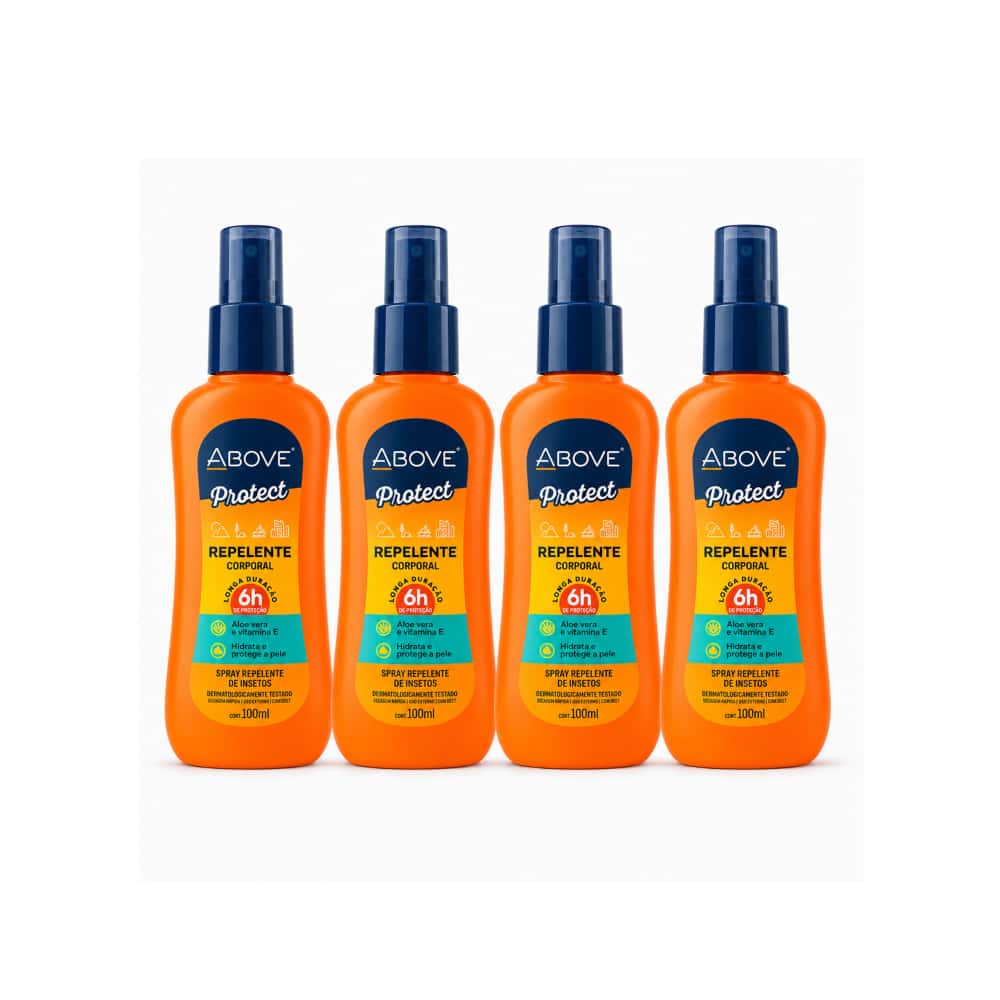 Repelente aerosol Above Protect (4 x 100 ml) - Miniatura 1