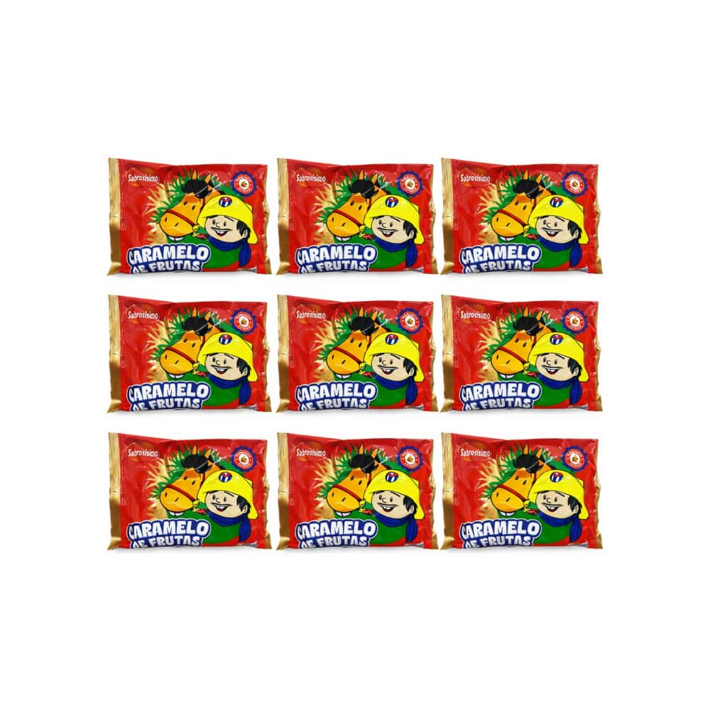 Combo caramelo de frutas de cuatro sabores Sabrosísimo (9 x 438 g / 15.4 oz) - Miniatura 1