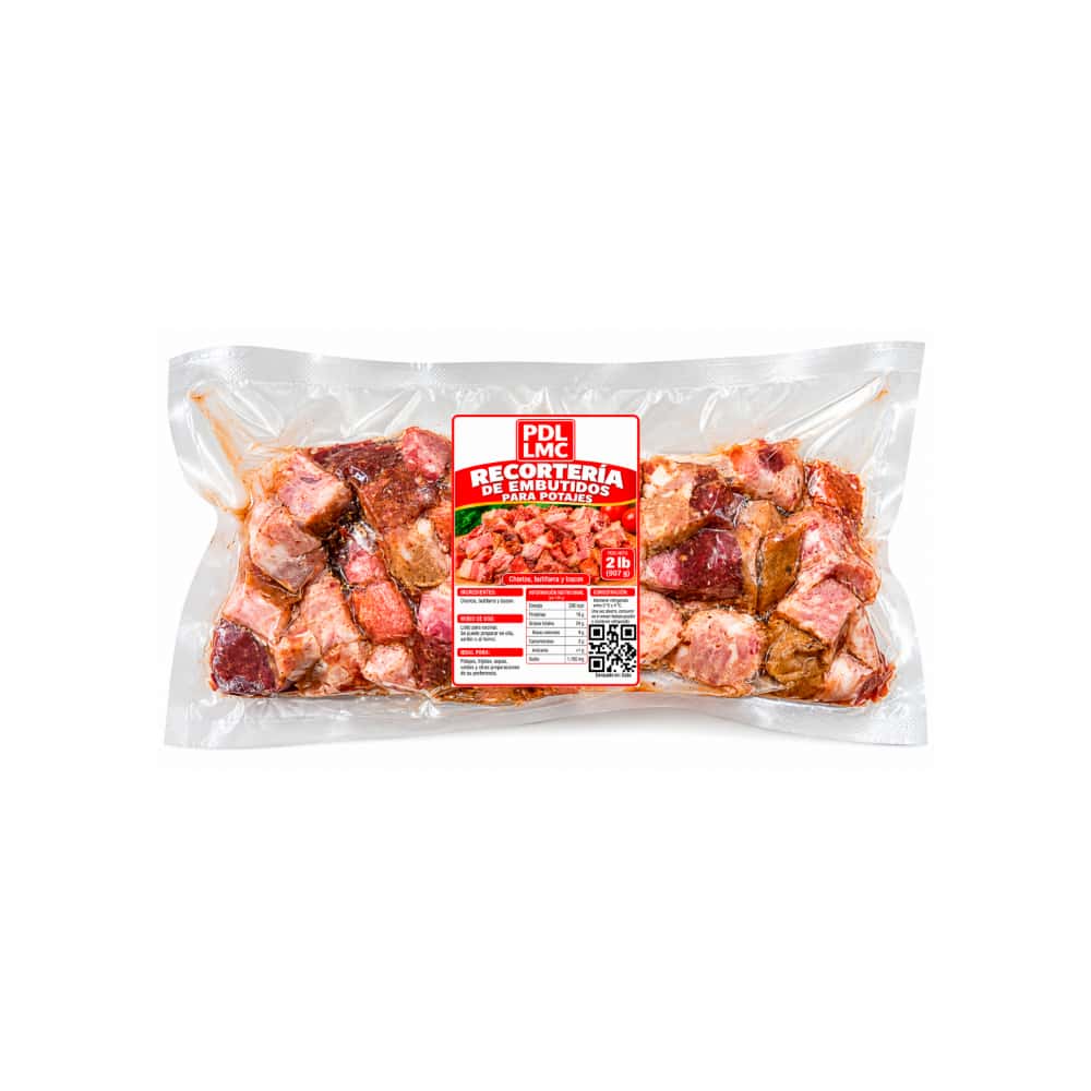 Recortería de embutidos para potajes PDL LMC (907 g / 2 lb) - Miniatura 1