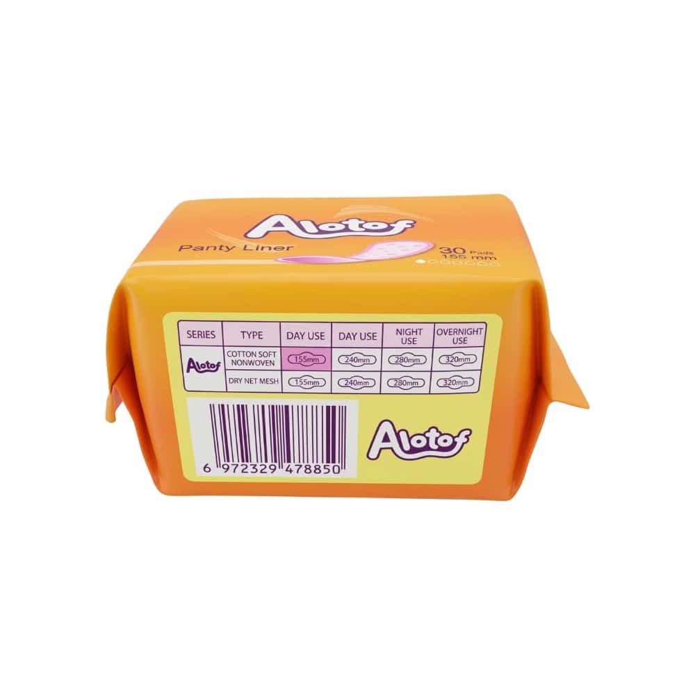 Almohadillas sanitarias -íntimas- Alotof (30 U) - Miniatura 3