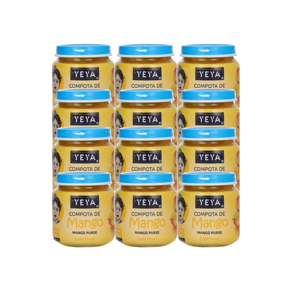 Compota de mango YEYA (12 x 113 g / 4 oz) - Miniatura 1