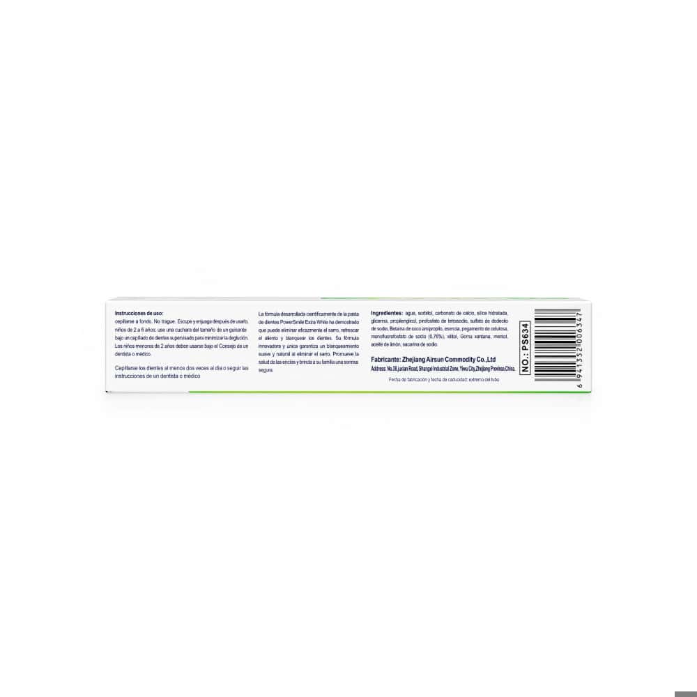Pasta dental mentolada Power Smile (115 g / 4.05 oz) - Miniatura 2