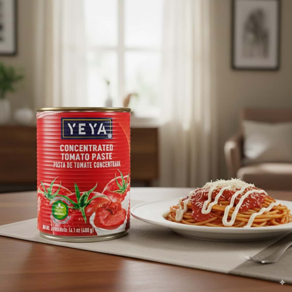 Pasta de tomate concentrada YEYA (400 g / 14.1 oz) - Miniatura 2