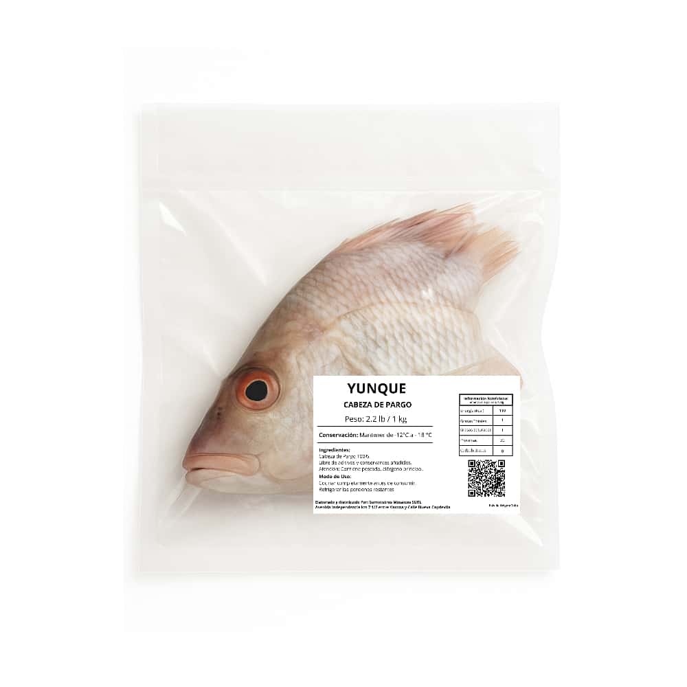Cabeza de pargo Yunque (1 kg / 2.2 lb) - Miniatura 7
