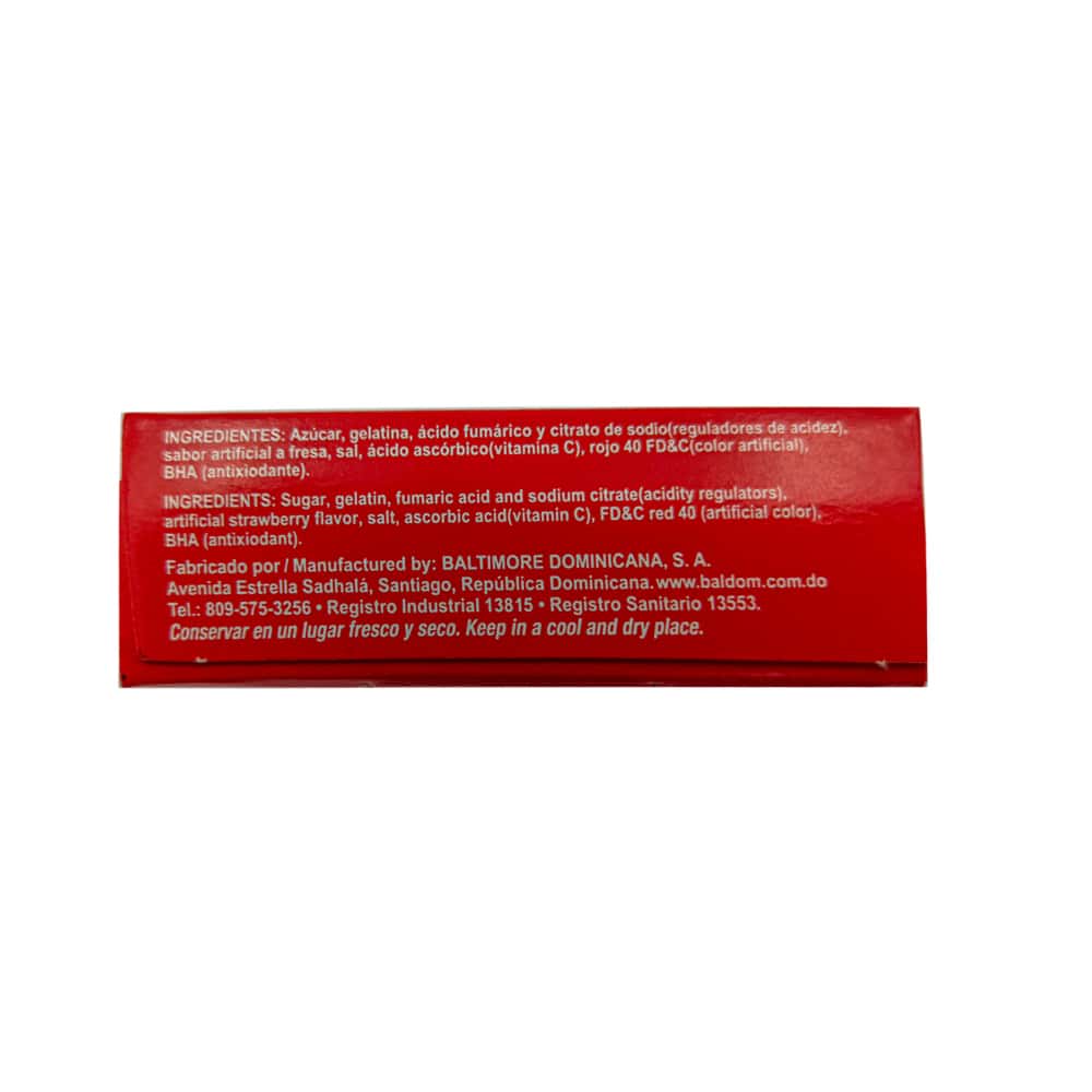Gelatina sabor fresa Oli (85 g / 3 oz) - Miniatura 2