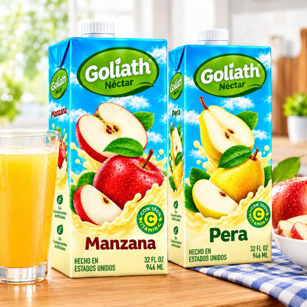 Néctares de manzana y pera Goliath (2 x 946 ml / 32 oz) - Miniatura 5