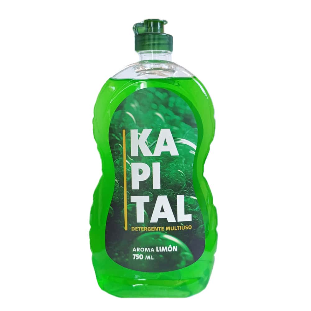 Detergente liquido multiuso aroma limón Kapital (750 ml) - Miniatura 1