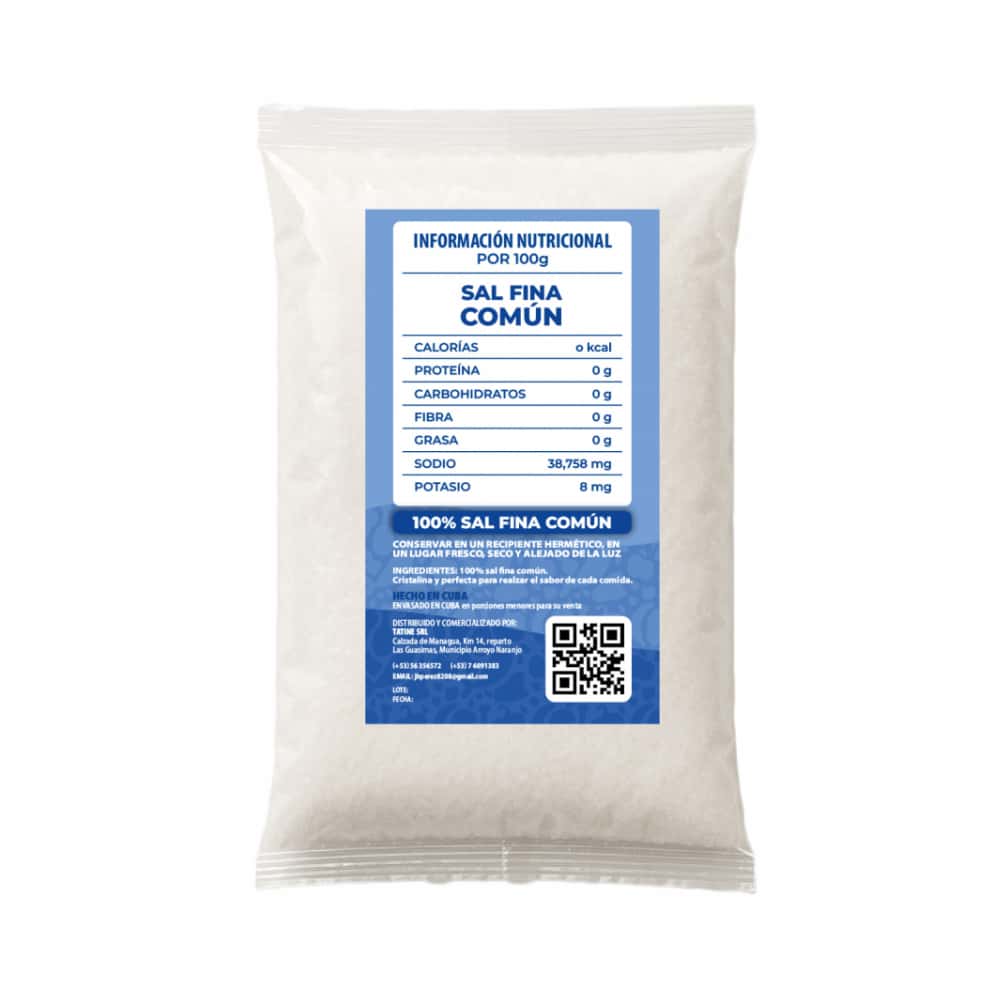 Sal fina común Campo Vivo (4 x 1 kg / 2.2 lb) - Miniatura 3