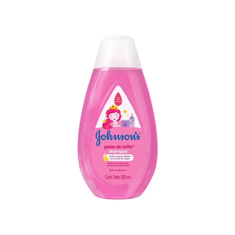Champú para bebés gotas de brillo Johnson's (200 ml) - Miniatura 5