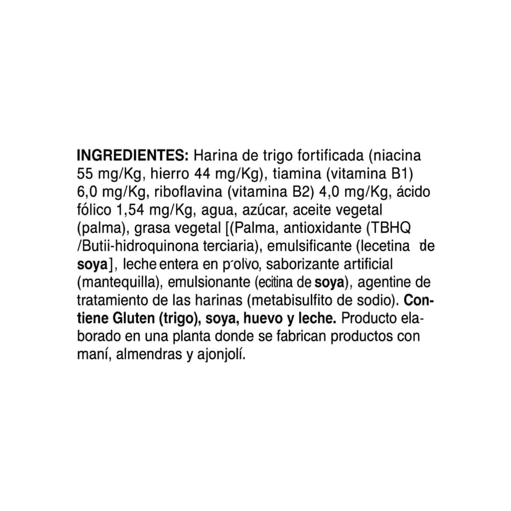 Galletas semidulces Doricas (525 g / 1.15 lb) - Miniatura 5