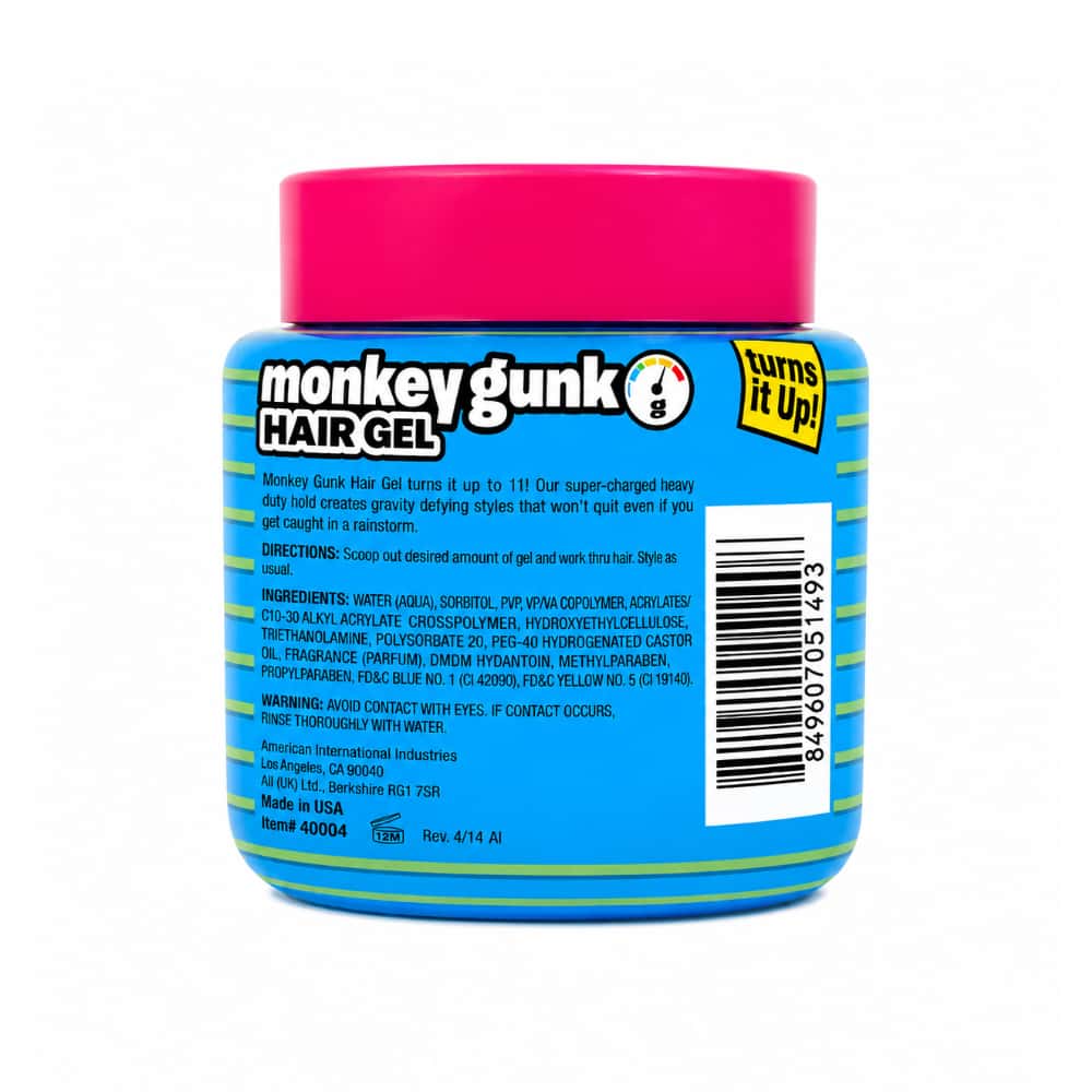 Gel fijador para cabello fijación extrema Monkey Gunk (270 g / 9.5 oz) - Miniatura 2