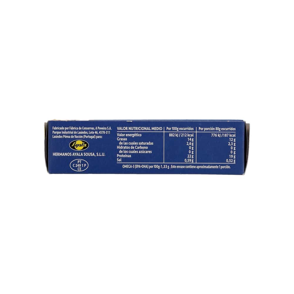 Sardinas en aceite de girasol Ayala (120 g / 4.23 oz) - Miniatura 4