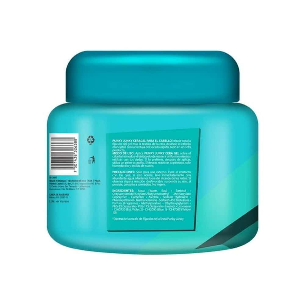Cera gel de aspecto húmedo para el cabello Punky Junky (270 g / 9.52 oz) - Miniatura 2