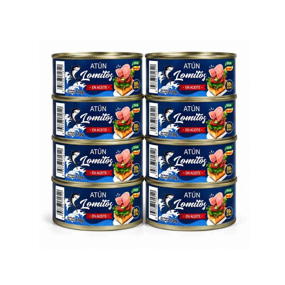 Atún lomitos en aceite Lucy (8 x 170 g / 5.99 oz) - Miniatura 1